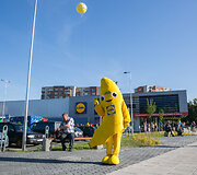 &bdquo;Lidl&ldquo; parduotuvės atidarymo akimirka
