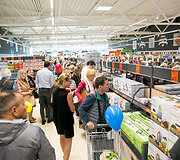 &bdquo;Lidl&ldquo; parduotuvės atidarymo akimirka
