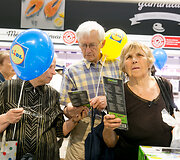 &bdquo;Lidl&ldquo; parduotuvės atidarymo akimirka