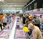 &bdquo;Lidl&ldquo; parduotuvės atidarymo akimirka