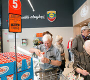 &bdquo;Lidl&ldquo; parduotuvės atidarymo akimirka