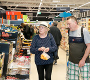 &bdquo;Lidl&ldquo; parduotuvės atidarymo akimirka