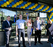 &bdquo;Lidl&ldquo; parduotuvės atidarymo akimirka