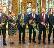 Pažymėjimų įteikimo ceremonija naujai i&scaron;rinktiems Europos Parlamento nariams