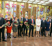 Pažymėjimų įteikimo ceremonija naujai i&scaron;rinktiems Europos Parlamento nariams