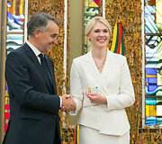 Petras Au&scaron;trevičius ir Laura Matjo&scaron;aitytė