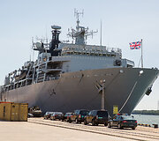 Jungtinės Karalystės karali&scaron;kųjų karinių jūrų pajėgų laivas flagmanas &bdquo;HMS Albion&ldquo;