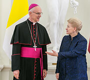 Petaras Rajičius ir Dalia Grybauskaitė
