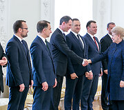 Elvinas Jankevičius ir Dalia Grybauskaitė