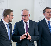 Linas Kukuraitis, Algirdas Monkevičius, Žygimantas Vaičiūnas