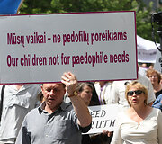 D.Kedžio &scaron;alininkų eisena
