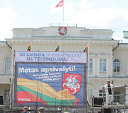 D.Kedžio &scaron;alininkų eisena