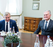 Viktoras Pranckietis ir Gitanas Nausėda