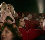 Gintarė ir Paulius susituokė kino teatre