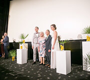 Gintarė ir Paulius susituokė kino teatre