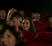 Gintarė ir Paulius susituokė kino teatre
