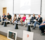 Spaudos konferencijos akimirka