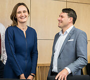 Viktorija Čmilytė-Nielsen ir Andrius Bagdonas