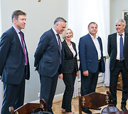 Kęstutis Lisauskas, Dalia Matukienė, Robertas Dargis Valdas Sutkus, Danas Arlauskas