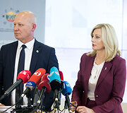Rita Tama&scaron;unienė ir Algirdas &Scaron;e&scaron;elgis