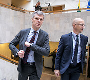 Vyriausybėje Nacionalinio saugumo komisijos posėdis