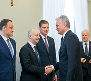 Nerijus Cesiulis, Aurelijus Veryga, Kęstutis Mažeika, Gitanas Nausėda, Saulius Skvernelis