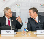 Saulius Lapėnas ir Arvydas Juozaitis