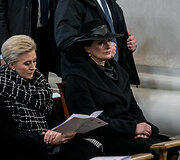 Diana Nausėdienė ir Agata Duda