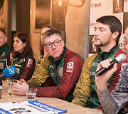 Lietuvos biatlono rinktinės spaudos konferencija