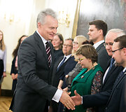 Gitanas Nausėda ir Mindaugas Kvietkauskas
