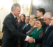 Gitanas Nausėda ir Algirdas Monkevičius