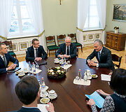 Egidijus Radzevičius, Arūnas Dulkys, Algirdas Monkevičius, Gitanas Nausėda