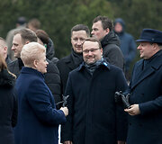 Dalia Grybauskaitė ir Saulius Skvernelis