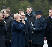 Dalia Grybauskaitė ir Saulius Skvernelis