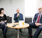 Virginija Cibarauskė, Alvydas &Scaron;lepikas, Gytis Va&scaron;kelis