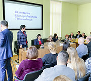 Gydymo įstaigų ir savivaldybių atstovų susitikimas