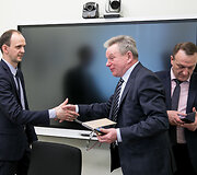 Mindaugas Gustys ir  Jaroslavas Narkevičius