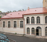 Restauruojama Gėlių sinagoga