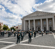 VRM orkestro pasirodymas Rotu&scaron;ės aik&scaron;tėje
