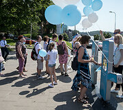 Mobiliųjų vandens gertuvių atidarymas