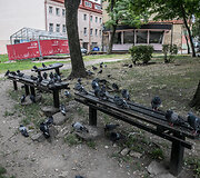 Nelegalus &bdquo;&scaron;iltnamis&ldquo; Vilniaus Bazilijonų skvere
