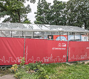 Nelegalus &bdquo;&scaron;iltnamis&ldquo; Vilniaus Bazilijonų skvere