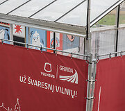 Nelegalus &bdquo;&scaron;iltnamis&ldquo; Vilniaus Bazilijonų skvere