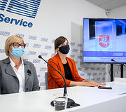 Jurgita &Scaron;iugždinienė ir Radvilė Morkūnaitė-Mikulėnienė