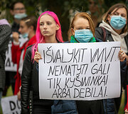 Mitingas už gyvūnų teises