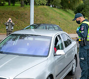 Reido metu matuojami anglies monoksido (CO) kiekiai automobilių i&scaron;metamosiose dujose