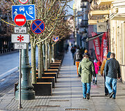 Saulėtas Vilnius žiemą