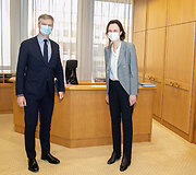 Darius Jauni&scaron;kis ir Viktorija Čmilytė-Nielsen 