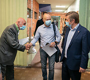 Aurelijus Veryga ir Ramūnas Karbauskis