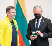 Mindaugas Bilius ir Gitanas Nausėda